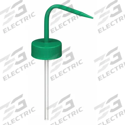 DYNALON Closure: 48.26 mm Dia, Green, Polypropylene, Unlined, 48-400 mm Screw Closure Size - Wash Bottle Closures