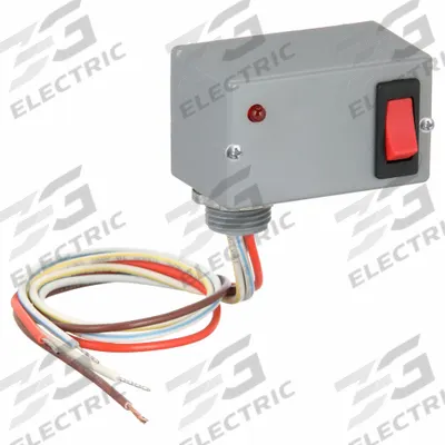 FUNCTIONAL DEVICES INC / RIB Prewired Rocker Switch: 3 Positions, SPST - Enclosed Prewired Rocker Switches