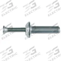 DEWALT Drive Anchor: 1/4 in Dia, 3/4 in Overall Lg, Mushroom, Zamac Alloy, Zinc Plated, 100 PK (MPN 02839-PWR). Key specifications — Brand: DEWALT.