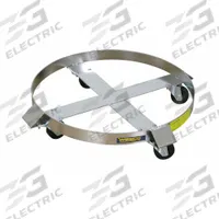 APPROVED VENDOR Drum Dolly: 900 lb Load Capacity, For 55 gal Container Capacity, Round, (4) Swivel (MPN 240196). Key specifications — Caster/Wheel Configuration: (4) Swivel; For Container Capacity: 55 gal; Deck Shape: Round; Brand: APPROVED VENDOR.