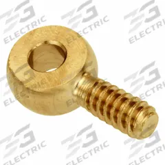 AMPG Fixed Rod End: Brass, Plain, 30 mm Hole Center-to-End Lg, Right Hand, M6-1.00 Thread Size (MPN ZEBM6X30-BR). Key specifications — attr952243: AMPG.
