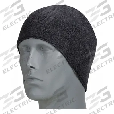 REFRIGIWEAR Hat: Beanie Cap, Black, Universal, Hat, Fleece, Ears/Head, Cuffless Beanie - Beanies
