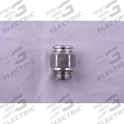 AIGNEP USA Push-Fit Adapter Fitting: 6 mm OD x 5 mm Pipe Size, Push-to-Connect x MBSPP - Stainless Steel Tube Fittings
