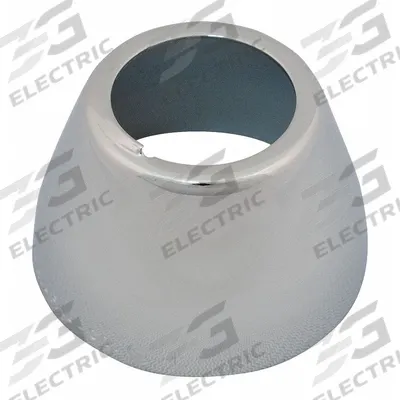CHICAGO FAUCETS Escutcheon: For Widespread Faucets Series, Brass, Chrome Finish - Faucet Escutcheons