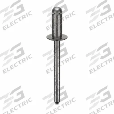 POP AVDEL Blind Rivet,1 53/73" L,0.183" dia,PK250: Inch, 1 23/32 in Overall Lg, 27/64 in Body Lg - Domed-Head Blind Rivets