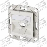 METZ CONNECT Wall Outlet: UPK, GD-Zn (Zinc Die-Cast), Individual Keystone Modules, 1 Ports (MPN 130B20D11102KE). Key specifications — Housing Material: GD-Zn (Zinc Die-Cast); Includes Connector: Unequipped; Mounting Type: UPK; Product Type: Wall Outlet; Connector Color: White; Connection Type: Individual Keystone Modules.