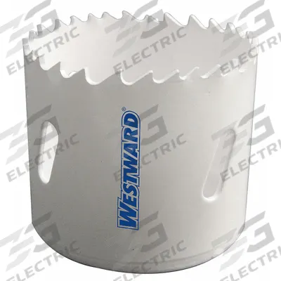 WESTWARD Hole Saw: 2 in Saw Dia., 4/6 Teeth per Inch, 1 1/2 in Max. Cutting Dp - Multi-Material-Cutting Hole Saws without Arbor