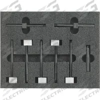 OTC Injector Height Gauge Set: Fuel Injector Testers, Injector Ht Gauge Set, Injector Ht Gauge Set (MPN 5870). Key specifications — Display Sell UOM: EA; Features: Dual Handle Mounting Locations; Includes: 3.102 in Injector Height Gauge; Tool Type: Injector Height Gauge Set; Testing Application: Injector Height Gauge Set; Brand: OTC; Compatible Vehicle Part: Fuel Injector; Tester Type_Broad: Fuel Injector Testers.