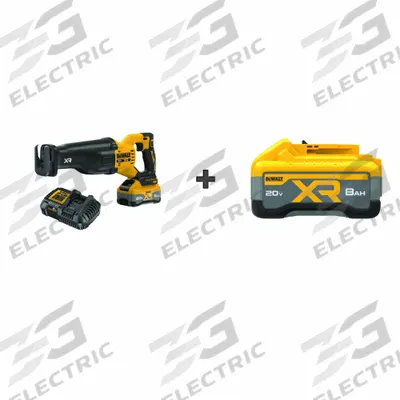 DEWALT Cordless Recip Saw: 2 Batteries, 1 Charger, 1 1/8 in Stroke Lg - DEWALT Cordless Reciprocating Saws
