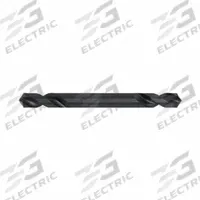 CLE-LINE Double End Drill Bit: #20, 135° Split Point, Black Oxide HSS (MPN C23810). Key specifications — attr1264839: Regular Spiral; attr1235897: 0.1610.
