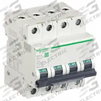 SCHNEIDER ELECTRIC IEC Supplementary Protector: 6 A Amps, 14kA at 240V AC, Screw Clamp, C (MPN M9F22406). Key specifications — Series: C60SP; DC Voltage Rating: Not Rated; Max. AIR Rating: 14kA at 240V AC; Terminal Connection: Screw Clamp; Brand: SCHNEIDER.