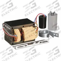 ADVANCE HID Ballast Kit: 150 W Max. Bulb Watts, ANSI Code S55, Pulse, 120/277V AC (MPN 71A8172-001D). Key specifications — Brand: ADVANCE; Includes: Capacitor.