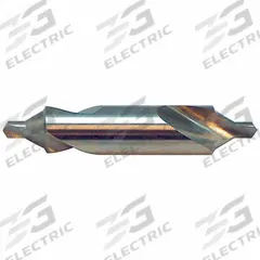 KEO Center Drill: Bell Type, #12, 60°, 1 7/8 in Overall Lg, TiN Coated Cobalt (MPN 906-001-041). Key specifications — Brand: KEO; End Type: Double End.