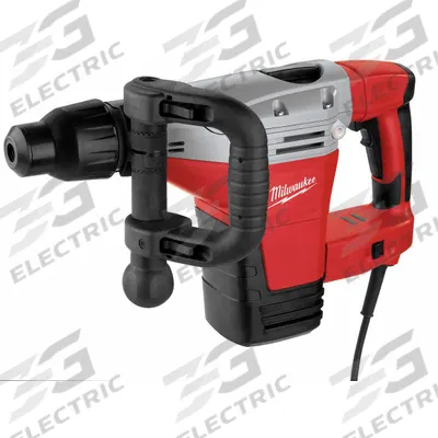 MILWAUKEE Demolition Hammer Kit: Corded, Chipper, SDS-Max, 8.8 ft-lb, 2,840 bpm, 15.9 lb Wt - Chipper-Style Corded Demolition Hammers