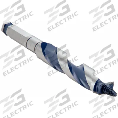 BOSCH Hybrid Drill Bit: 13/16 in Drill Bit Size, 7 1/2 in Overall Lg, Straight Shank - Hybrid Spur & Ship Auger Drill Bits