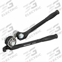 WESTWARD Tube Bender: Calibrated Angle Markings from 0 to 180 Degrees, Aluminum/Copper, 9/16 in (MPN 3CYU6). Key specifications — attr922916: 9/16 in; attr668240: Copper; attr668232: WESTWARD.