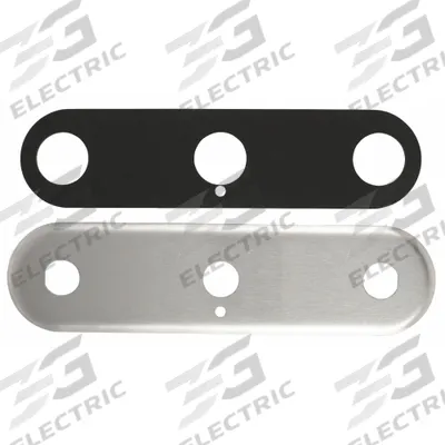 BESTCARE Escutcheon: For WH3377 Series, Stainless Steel, Unfinished Finish - Faucet Escutcheons