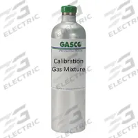 GASCO Calibration Gas: Nitrogen, Disposable, +/-5% Accuracy, HCN, Calibration Gas, Calibration Gas (MPN X02NI99CA344BQ4). Key specifications — For Use With: All OEM Gas Detectors; Background Gas: Nitrogen; Brand: GASCO; Gas Mixture: Hydrogen Cyanide 25 ppm; Reusability: Disposable.