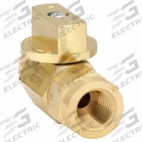 APPROVED VENDOR Manual Two-Way Ball Valve: 1/4 in, Brass, Straight, FNPT x MNPT, Full Port Ball Port (MPN G-BVRM-25MF). Key specifications — Brand: APPROVED VENDOR; Handle: Tee.