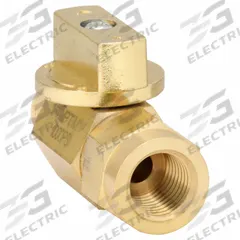 APPROVED VENDOR Manual Two-Way Ball Valve: 1/4 in, Brass, Straight, FNPT x MNPT, Full Port Ball Port (MPN G-BVRM-25MF). Key specifications — Brand: APPROVED VENDOR; Handle: Tee.