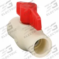 APPROVED VENDOR Manual Two-Way Ball Valve: 3/4 in, CPVC, Straight, Slip x Slip, Full Port Ball Port (MPN 48637). Key specifications — Brand: APPROVED VENDOR; Handle: Tee.