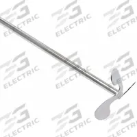 VELP SCIENTIFIC Stirring Shaft: Stirring Shaft, 1/4 in Shaft Dia, 15 3/4 in Shaft Lg, Propeller (MPN A00001307). Key specifications — Brand: VELP SCIENTIFIC; Blade Shape: Propeller.