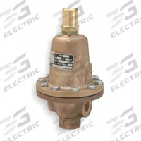CASH VALVE Adjustable Back Pressure Valve: FNPT x FNPT, 1 in x 1 in, Cast Iron, 175 psig to 380 psig (MPN FR-FEWSCFMES02-D6-0278). Key specifications — Brand: CASH VALVE.