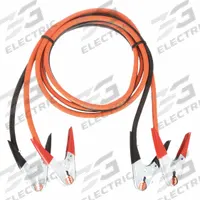WESTWARD Booster Cable: Crimped, 1 AWG, Spring Clamp Grip, 20 ft Cable Lg, Black/Orange (MPN 5RXF7). Key specifications — Cable Connection Type: Crimped; Cable Wire Gauge: 1 AWG; Jaw Type: Spring Clamp Grip; Cable Jacket Color: Orange; Brand: WESTWARD.