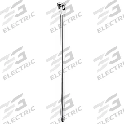 MILWAUKEE Breaker Bar: 1/2 in Drive, 24 1/4 in Lg, Knurled Grip, Alloy Steel - Flex-Head Breaker Bars