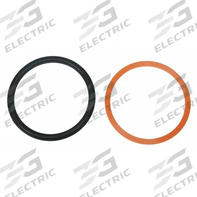 APPROVED VENDOR Piston Seal Kit: For 6 in Bore Dia., Buna N, Black, -40° to 250°F - Piston Seal Kits