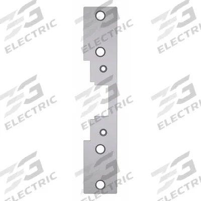 HES Electric Strike Faceplate: 1 7/16 in Wd - Electric Strike Faceplates