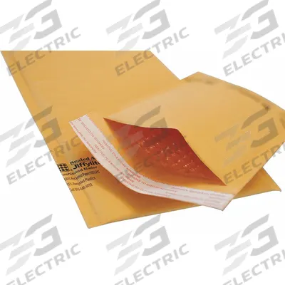 JIFFYLITE Bubble Mailer: 19 in x 12 1/2 in, 12 3/8 in x 17 3/4 in, #6, 3/16 in Bubble Size - Paper Bubble Mailers