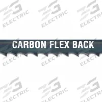 MORSE Band Saw Blade: Carbon Steel, 11 ft 1 in, Flex Back, Aluminum/Plastic/Plywood/Soft Metal/Wood (MPN ZHEDH06-11'1"). Key specifications — attr1097799: 6; attr1097806: Carbon Steel; attr1211724: 11 ft 1 in.