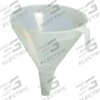 APPROVED VENDOR Lab Funnels: Polypropylene, 48 oz, 195 mm, 198 mm, 85 mm Stem Lg, Colorless (MPN 57231). Key specifications — attr1372202: Funnel; attr1372195: Colorless; attr1372208: APPROVED VENDOR.