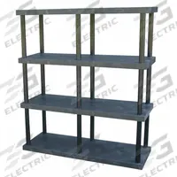 STRUCTURAL PLASTICS Plastic Shelving: 66 in x 24 in, 75 in Overall Ht, 4 Shelves (MPN ST6624x4). Key specifications — Resistance Properties: Corrosion-Resistant; Frame Material: Plastic; Shelving Material: High Density Polyethylene; Brand: STRUCTURAL PLASTICS.