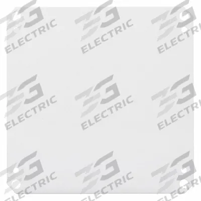 WIEGMANN Interior Panel: Back Panel Panel, 10 in Overall Ht, 10 in Overall Wd, Steel - Interior Mounting Panels