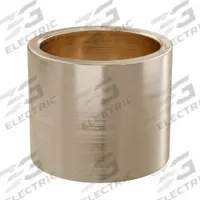 Sleeve Bearing: Bronze, SAE 841, 50 mm Bore, 60 mm OD, 50 mm Lg, 49,938 lb/sq in-fpm Max PV, 2 PK (MPN AAM5060-50B). Key specifications — System of Measurement: Metric; Material Grade: SAE 841; Brand: OILITE.