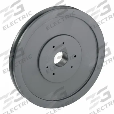 APPROVED VENDOR V-Belt Pulley: C180, 1 Groove, 18.4 in OD, Bushed Bore - Bushed-Bore Cast-Iron V-Belt Pulleys