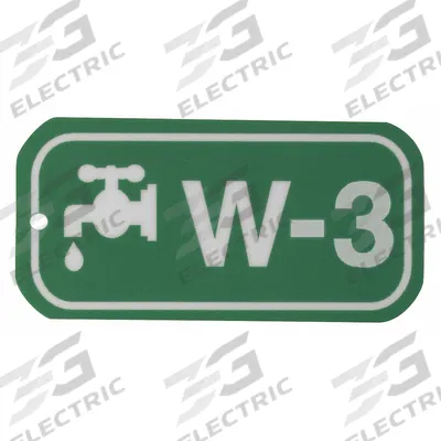 BRADY Lockout Tag: None/ No Header, W-3, Polystyrene, English, Plastic (MPN 105646) - Safety