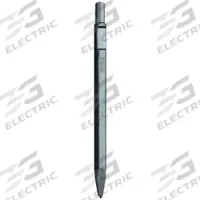 MILWAUKEE Breaker and Demolition Hammer Chisel: 13/16 in Head Wd, 18 in Overall Lg, 3/4 in Shank Dia (MPN 48-62-3005). Key specifications — attr253714: Holemaking; attr277143: MILWAUKEE.