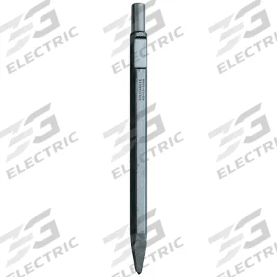 MILWAUKEE Breaker and Demolition Hammer Chisel: 13/16 in Head Wd, 18 in Overall Lg - Chisel Bits for Breaker & Demolition Hammers