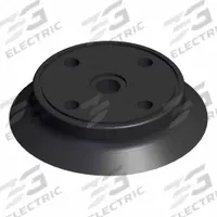 SMC Vacuum Pad: Flat with Ribs, w/o Adapter, 63 mm Pad Dia, Silicone, Black, 40, 14.5 mm Pad Ht, ZP (MPN ZP63HS). Key specifications — attr1019101: ZP63HS; attr1019103: SMC; attr1019107: 40.