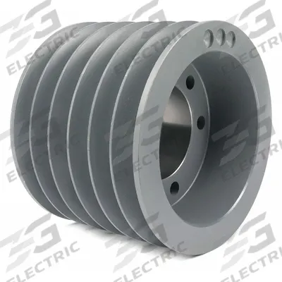 APPROVED VENDOR V-Belt Pulley: 5V800, 6 Groove, 8 in OD, Bushed Bore, E - Bushed-Bore Cast-Iron Wedge V-Belt Pulleys