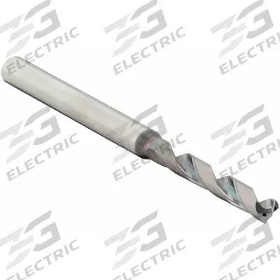 OSG A BRAND Jobber Length Drill Bit: 3/16", 140° R-Thinning Point - Coolant-Through Solid Carbide Jobber-Length Drill Bits for Steel & Cast Iron