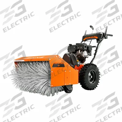 ARIENS Power Brush: 33 in Tool Wd, 28 in Brush Wd, 18 in Brush Dia - Gas-Powered Power Brushes