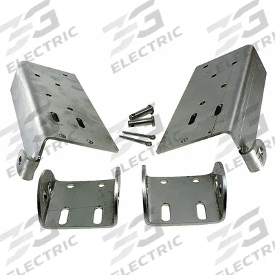 AMERICAN GARAGE DOOR SUPPLY Bracket: Bracket, Bottom, 3 in For Track Size - Max - Brackets for Garage Door Rollers