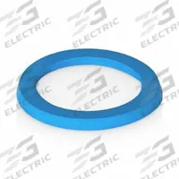 JW WINCO Sealing Washer: FDA Approved, EPDM, Blue, 26 mm Inside Dia, 30 mm Outside Dia, M24 Screw Sz (MPN 7600-30-26-2-EPDM-85). Key specifications — Brand: JW WINCO; Product Type: Hygienic Sealing Washer; System of Measurement: Metric; X-Ray Detection: Not X-Ray Detectable; Seal Material: EPDM; Seal Material Color: Blue; FDA Approval: FDA Approved; Metal Detection: Not Metal Detectable.