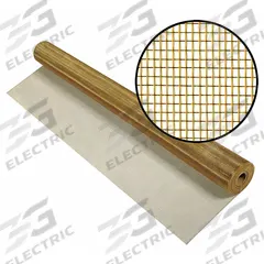 PHIFER Replacement Screen: Copper/Zinc, Copper, 18 x 14 Mesh Size, 2.5 ft Wd, 50 ft Lg (MPN 3001825). Key specifications — Brand: PHIFER; Color: Copper; Mesh Size: 18 x 14.