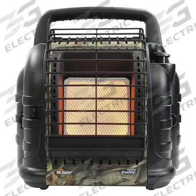 MR. HEATER Portable Gas Tabletop Heater: 12,000 BtuH Heating Capacity Output - Portable Gas Table-Top Heaters