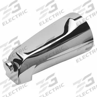 BRASSCRAFT Diverter Tub Spout: 1/2 in Connection Size, Slip-Fit Connection - Bathtub Spouts with Pull-Out Diverters
